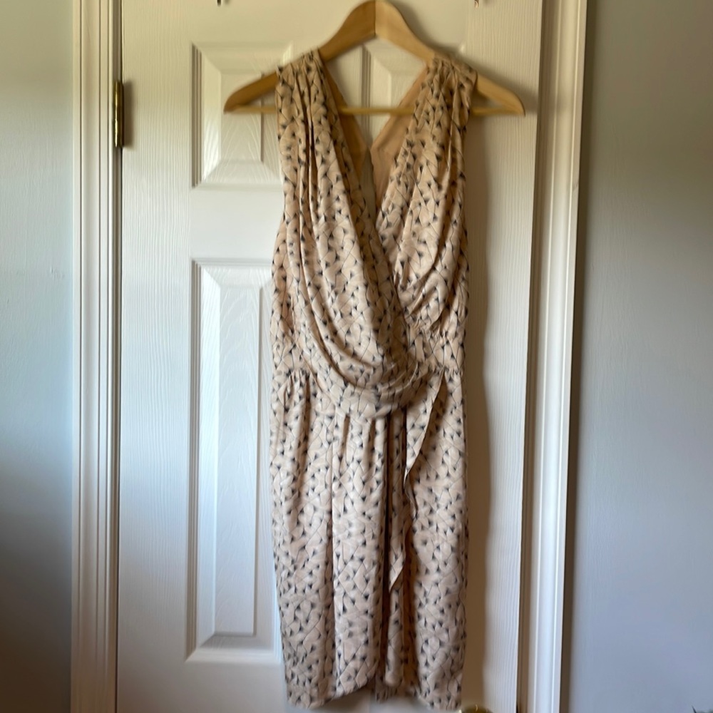 Mini geometric dress